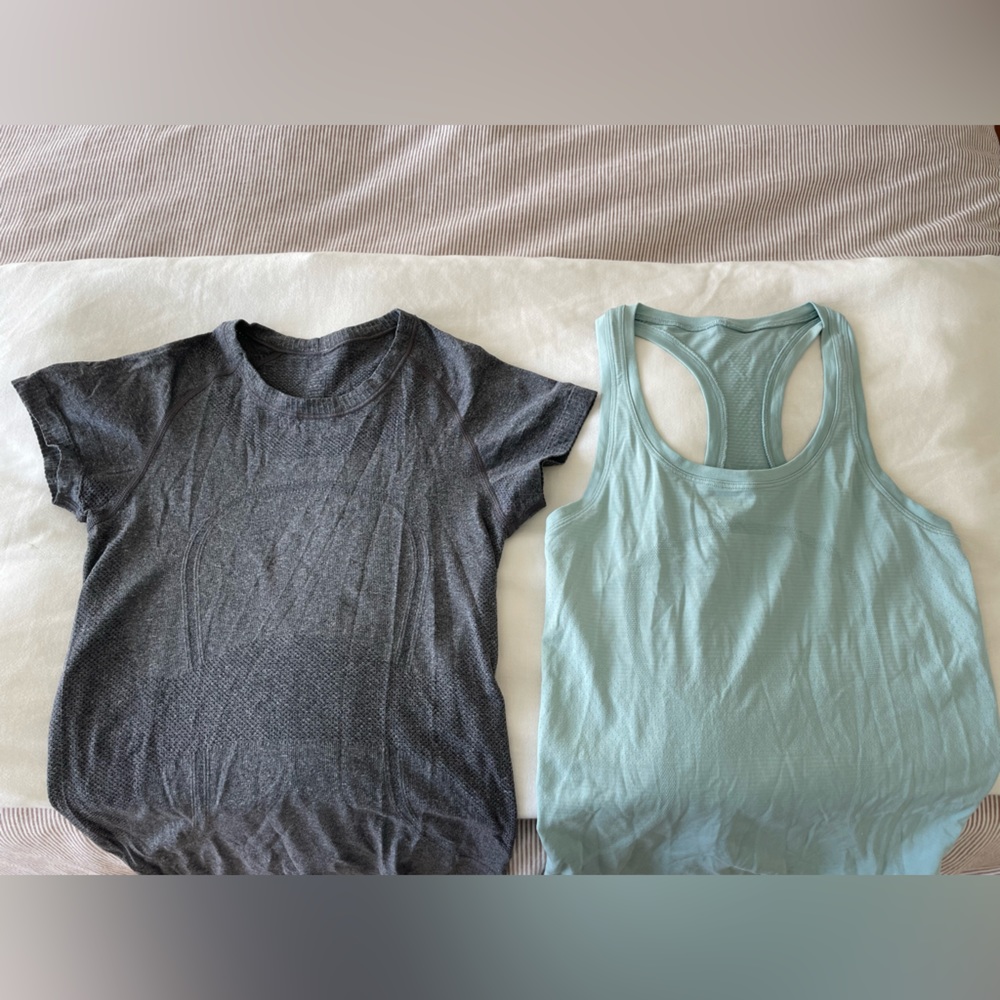 Set of 2 lululemon swiftly tech tops